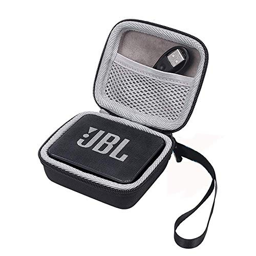 Flycoo Rigide Housse pour JBL GO 2 Bluetooth Speaker Enceinte Portable Etui Sac Zipper Case Protection Antichoc