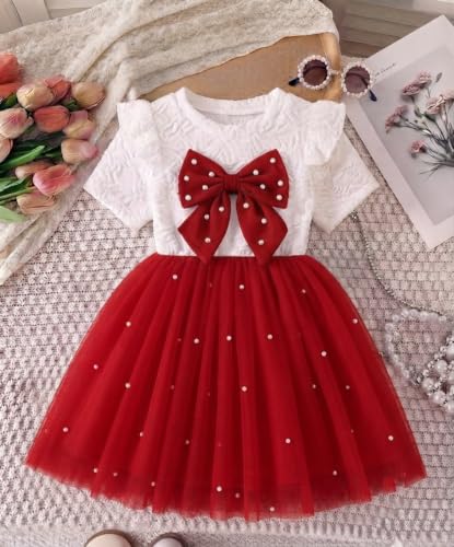 Image of TAGAS Girls' Long-Sleeve Floral Party Dress