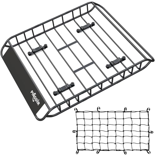 PINGDIR roof Rack Basket Rooftop Cargo Carrier 46