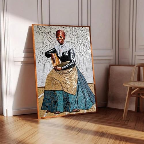 Affiche murale Juneteenth peinture abstraite minimaliste célèbre décoration salon 70x100