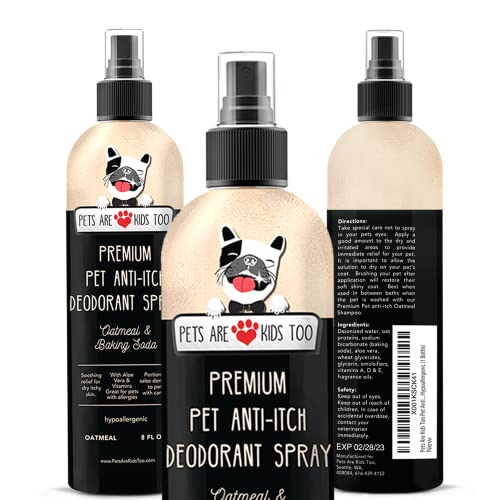 Pets Are Kids Too AntiItch VitaminInfused Dog Deodorant Spray