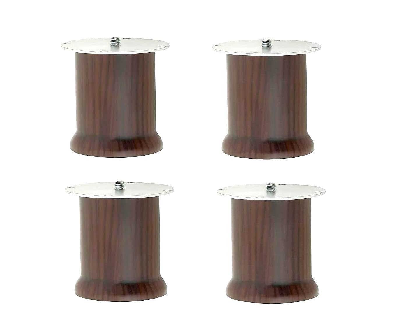 WSK Sofa Bed Furniture Leg 4 Inch Height / 50 MM Round Wengi Color Sofa Leg Pack of 4 Pcs SL1130H4-004 (B09MP7ZYQF) Amazon Price History, Amazon Price Tracker