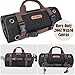 WELKINLAND Heavy-Duty Waxed Canvas Tool Organizer, 15-Pocket, 15L Capacity, Roll-Up