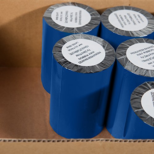 Cinta térmica Resin Enhanced Wax, 110mm x 450m, 24 rollos miniatura 4