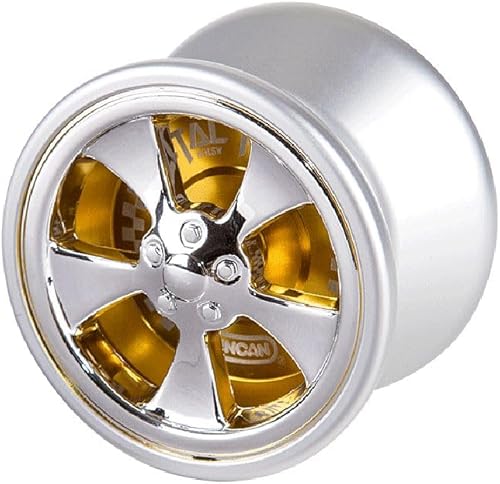 Miniatura 3 de Duncan Toys Metal Racer Yo-Yo Yo-Yo de nivel avanzado de aluminio con tapas Racer y respuesta de calcomanías SG color misterioso