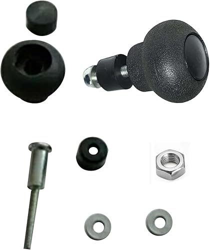 Miniatura 4 de 2 Piezas Perilla Giratoria del Volante, Mango de Potencia del Volante Perilla Giratoria Bola de Ayuda para Girar Accesorios de Tractor Montacargas