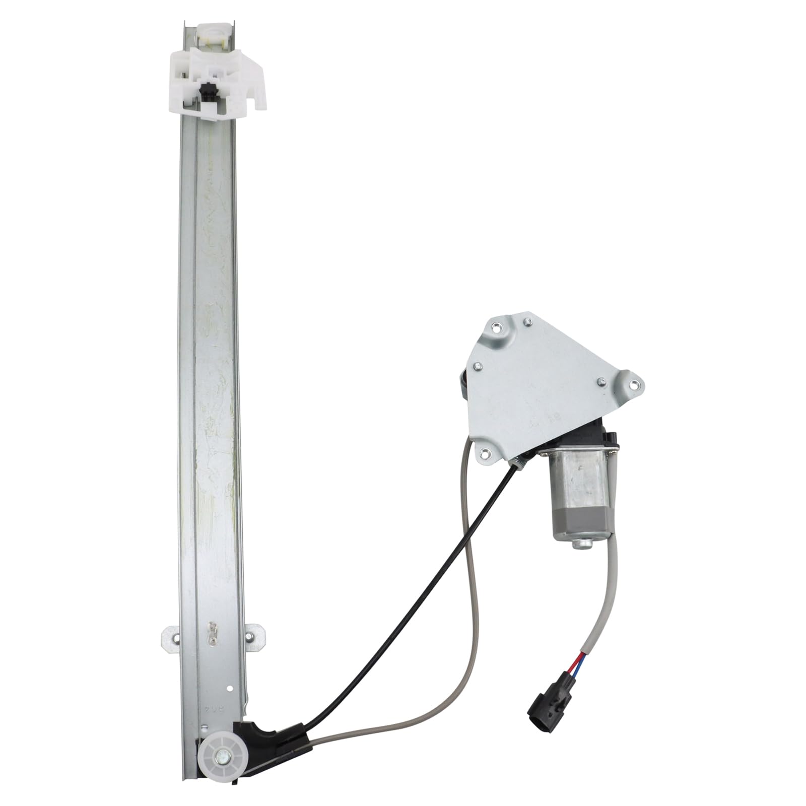 TRQ Rear Left Power Window Regulator &amp; Motor Assembly Drivers Side Compatible with 2006-2007 Jeep Liberty