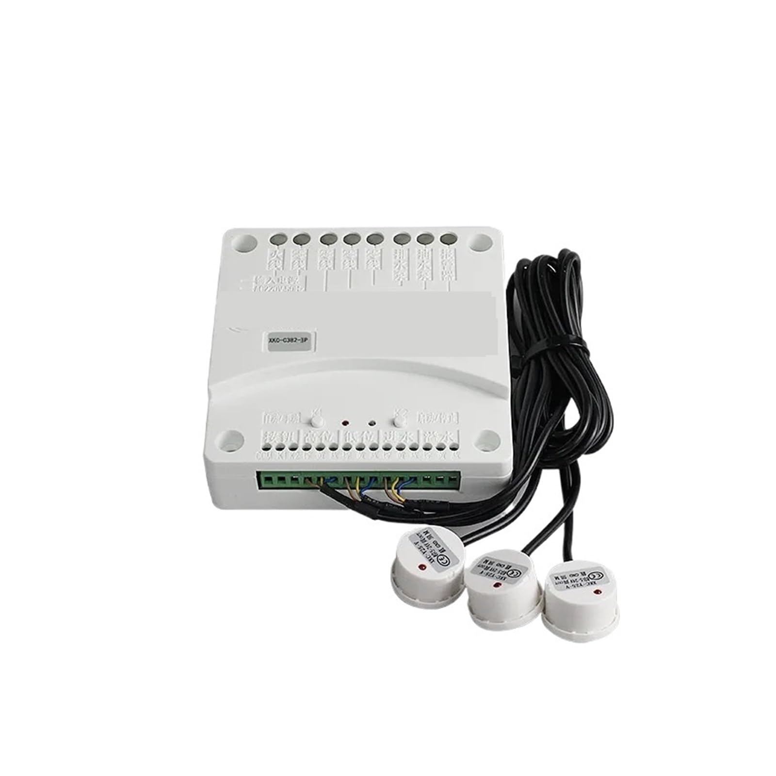 Capteur de Niveau d'eau Contrôleur de niveau d'alimentation et de drainage automatique en eau XKC-C382 Capteur de niveau d'eau Capteur de niveau sans contact Capteur de niveau d'eau(XKC-C382-3P Overfl