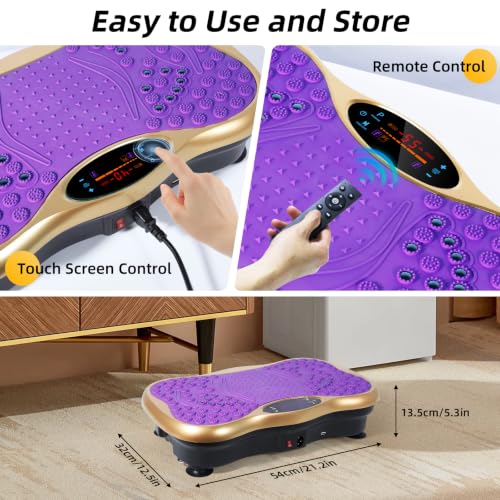 Himaly Low‑Noise Vibration Plate Exercise Machine for Home Fitness Workouts - image 6