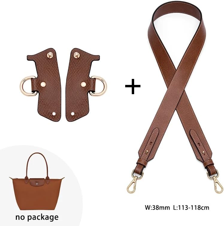 Vachetta Leather Purse Strap Replacement for Longchamp Strap Kit