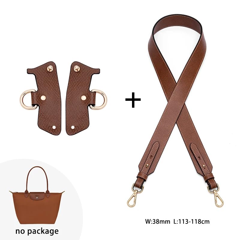 Image of Vachetta Leather Purse Strap Replacement for Longchamp Strap Kit