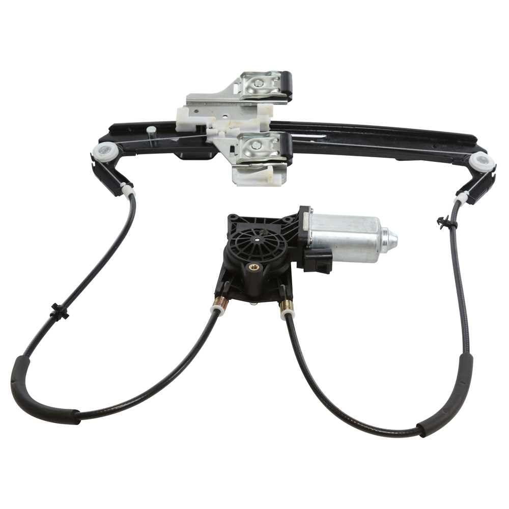 1pc Window Regulator Rear Left Side Power with Motor for Cadillac for Escalade 2002-2006,for Chevy for Tahoe 2000-2006,for GMC for Yukon 2000-2006 1pc Metal and Plastic 3 in-Height