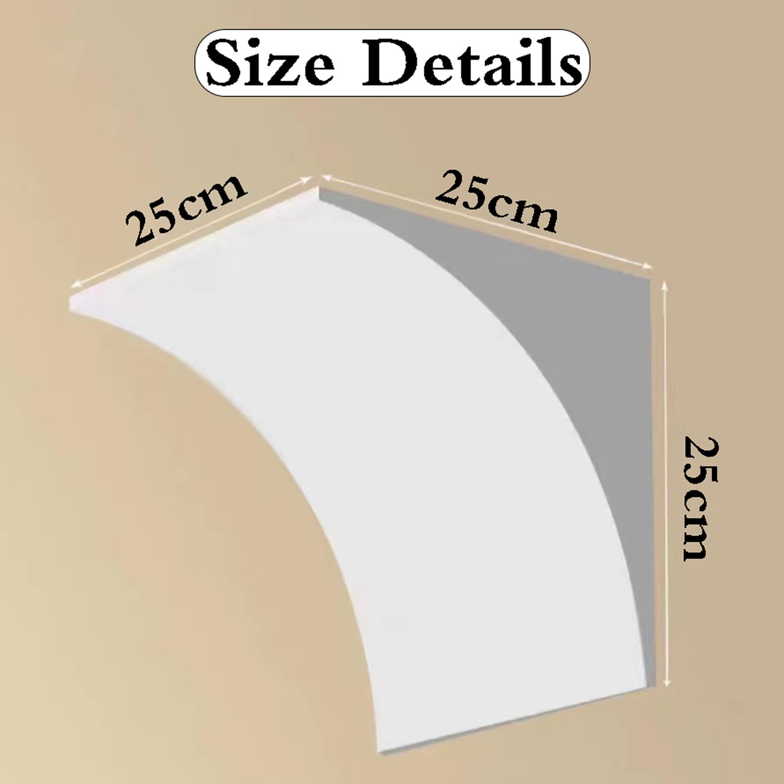 Kit De Esquina De Arco,Kit De Arco De Puerta Redondeado De 2 Piezas,Kit De Arco De Esquina Semicircular,Moldura Curva para Arco De Puerta Pintable,para Salas De Estar,Dormitorio