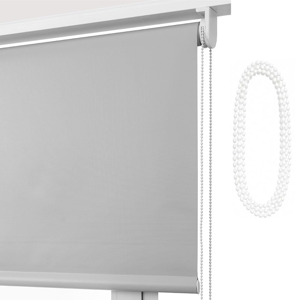 Estor Eclipse/Opaco Y TÉRMICO con Cadena de Repuesto: para Interior/Exterior/Medidas Ancho X AltoContactaremos para Ajuste sin Cargo Color: Gris Oscuro. Medidas: 60cm x 140cm
