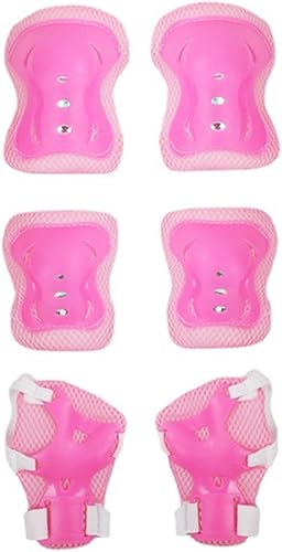 Miniatura 6 de Juego de equipo de protección de casco para niños, absorbe los golpes, casco de patinaje para niños, conjunto de equipo protector de carcasa de ABS