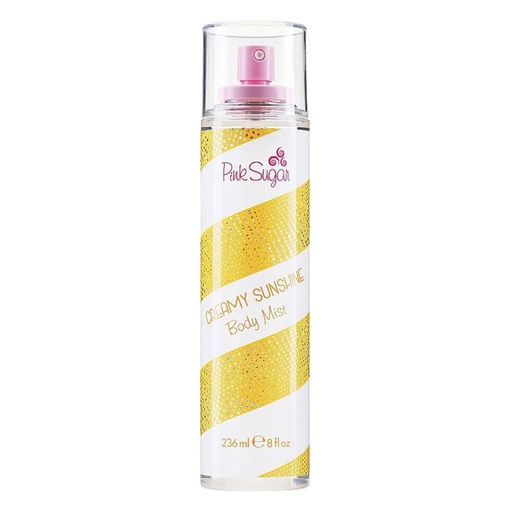 AQUOLINA PINK SUGAR CREAMY SUNSHINE BODY MIST 236ML
