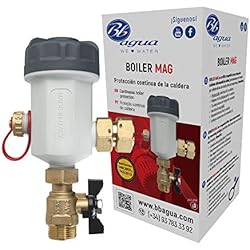 Descalcificador Para Termo Eléctrico Filtro de Agua Boiler Mag. Ideal para protección continua de la Caldera. Mejora la eficiencia de su Caldera. Fácil Instalación y Mantenimiento. Bbagua.