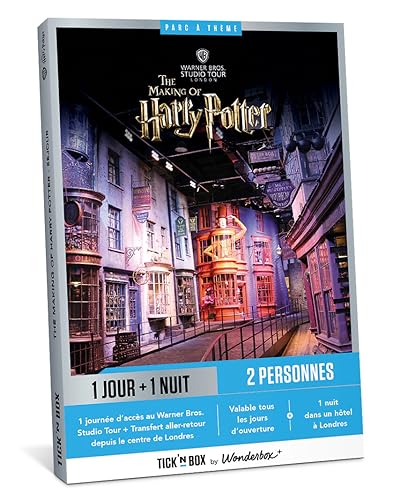 Un Cadeau Magique pour les Fans de Harry Potter : Coffret Tick’n Box Warner Bros Studio Tour