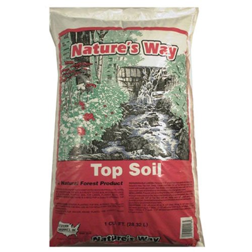 NW11143 Cuft Top Soil, All Natural & Organic General Purpose Soil for Outdoor Planting & Gardening