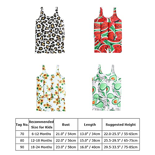 Kids Baby Boys Girls Float Suit With Adjustable Buoyancy Avocado Floatation Swimsuit Floating Swimwear Bathing Suit Toddler Float Swim Vest With 8 Removable Buoyancy Stick Green Avocado 12-18 Months #TOP5