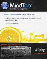 MindTap? Business Communication Printed Access Card for Guffey/Loewy's Business Communication: Process and Product Process and Product 1285514955 Book Cover