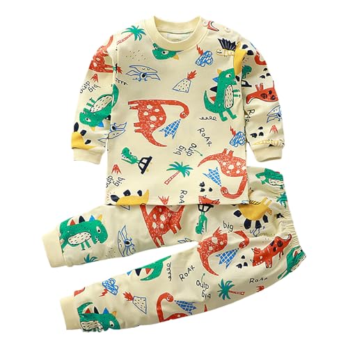 パジャマ キッズ 長袖 秋服 かわいい 動物柄 おしゃれ ルームウェア 女の子 男の子 上下セット 部屋着 ベビー服 子供服 春秋 薄手 幼児 寝巻き 可愛い 長袖Tシャツ パンツセット 柔らかい 寝間着 誕生日 プレゼント 春秋冬 1-7歳