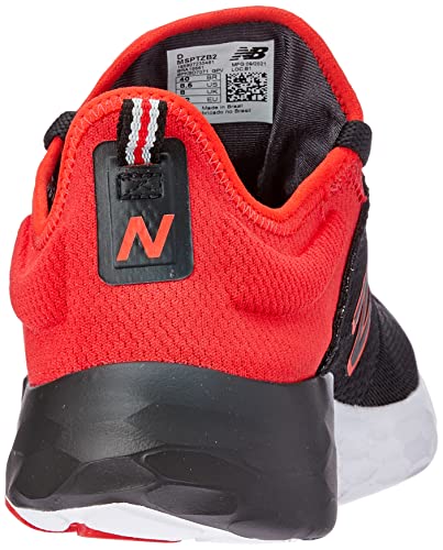 New Balance Sport Tênis, Masculino, Preto/Vermelho, 41