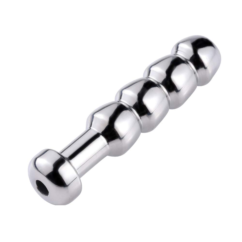 Roluck Set di dilatatori uretrali in acciaio inox, catetere in metallo, pene plug per uomini, stimolazione uretrale, masturbazione (B)