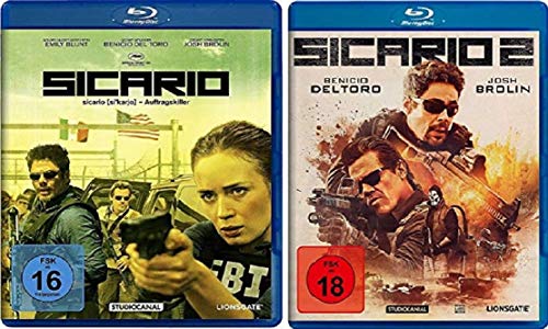 Preisvergleich Produktbild Sicario Teil 1+2 [Blu-ray Set]