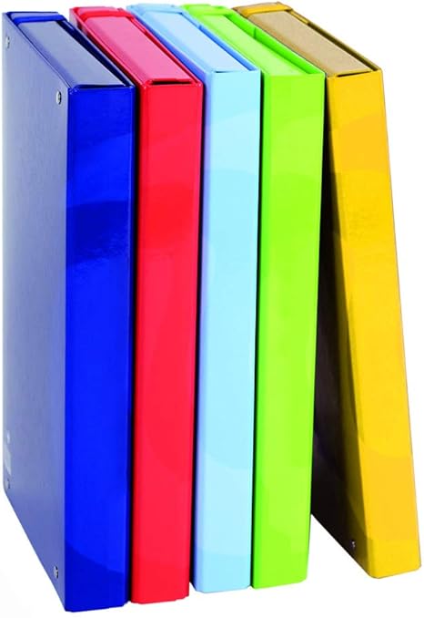 5/10pcs A4 Pastello Documenti Portafoglio Plastica Popper Borchie File - Foto 7