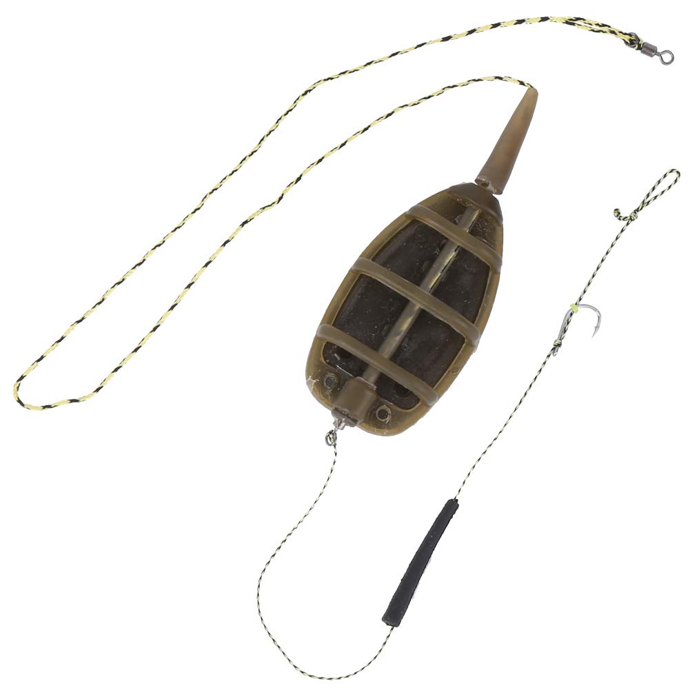 3-Piece Inline Method Feeder 91g for Fishing Tackle Anglers