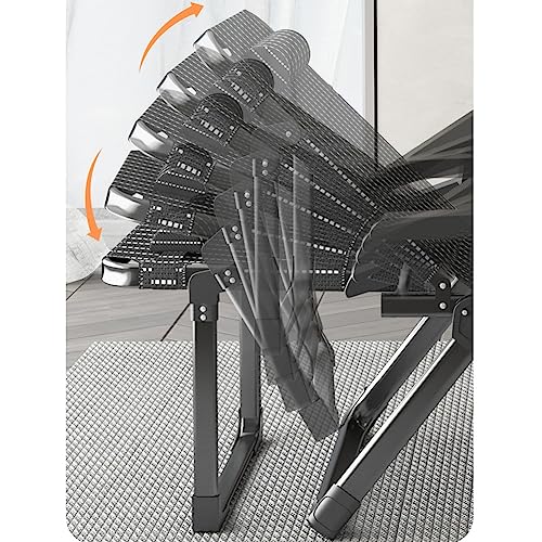 Chaise pliable multiposition et lit de soleil avec dossier réglable confortable - 4
