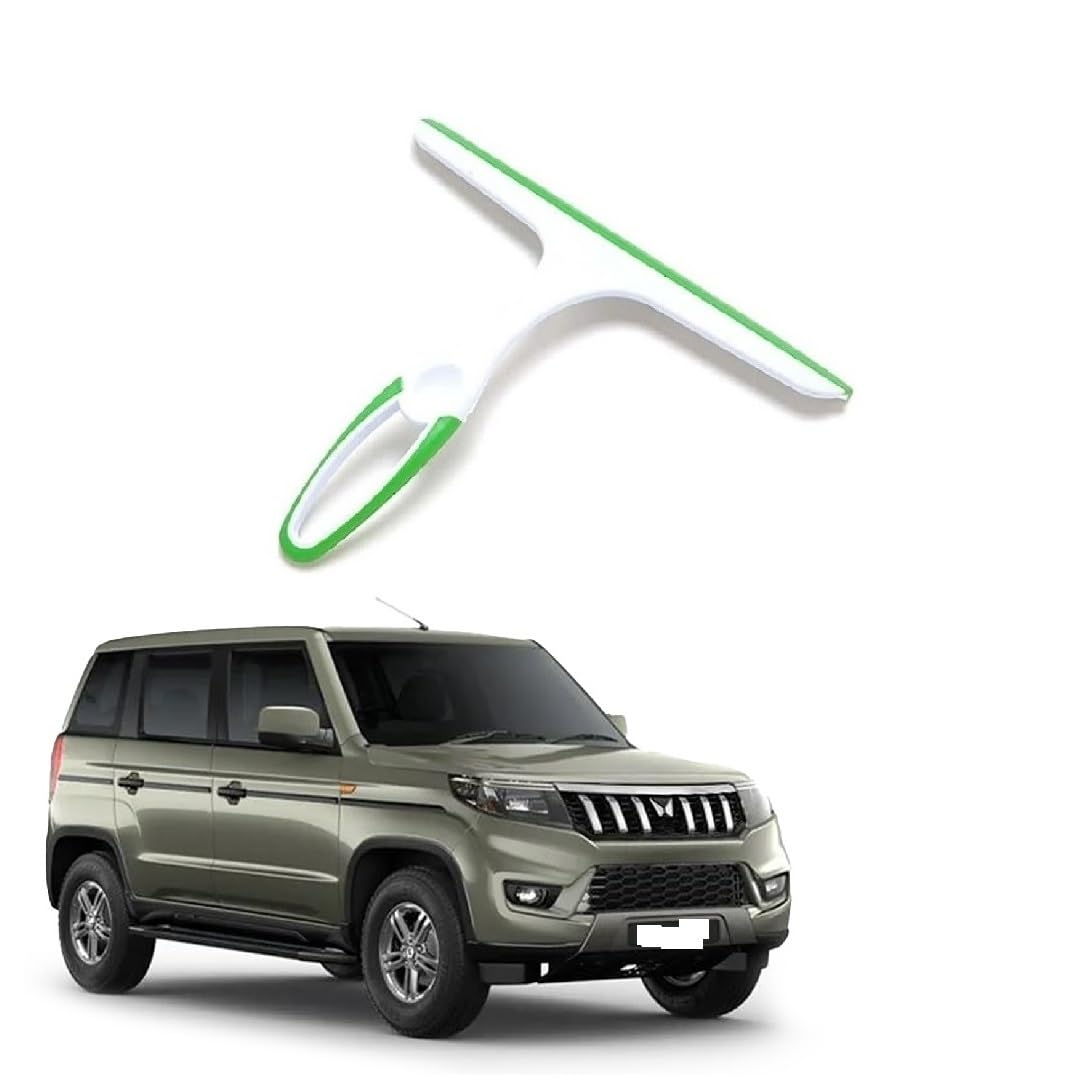 Multipurpose Car Window Glass Cleaning Wiper (Random Color) Set of 1pcs Compatible for Mahindra Bolero Neo