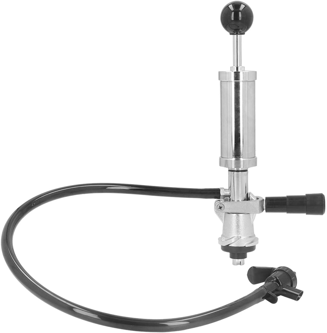 4 Inch Threaded Beer Keg Tap Party Pump Stainless Steel with Beer Faucet for American S System