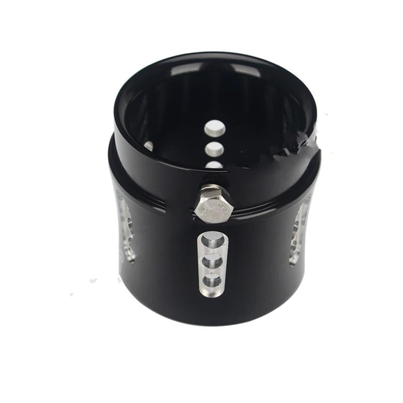 końcówka wydechu 2,5" Końcówka rury wydechowej CNC aluminiowa końcówka tłumika wydechowego do Harley'a pasuje BMW R80 układ wydechowy samochodowy(1pcs 1.75 inch)