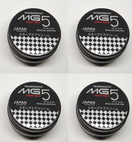 Image of INAMORATA MG5 HAIR STYLING WAX, HAIR WAX, HAIR GEL, HAIR STYLING CREAM, MG5 HAIR WAX FOR MEN AND WOMEN, PACK OF 4