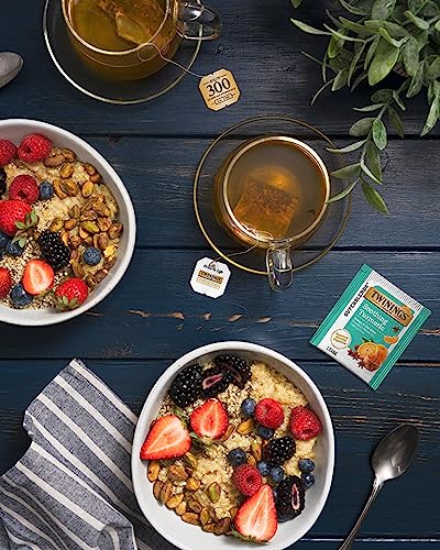 Twinings Relax and Unwind Herbal Tea Bag Sampler (Pack of 24) with By The Cup Honey Sticks - Image 3