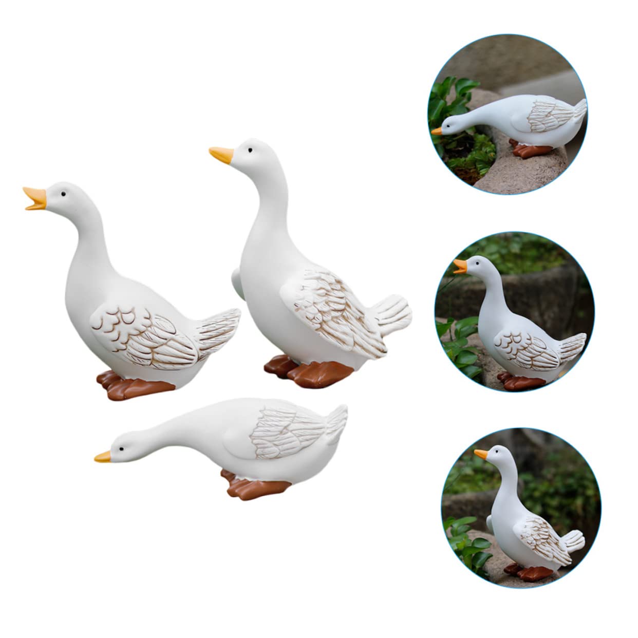 BESPORTBLE 9stücke Teiliges Mini Figurinen Aus Resin Niedliche Tierfiguren Für Garten Und Landschaftsdeko Bonsai Und Mikrolandschaftsdekoration Für Gartenliebhaber
