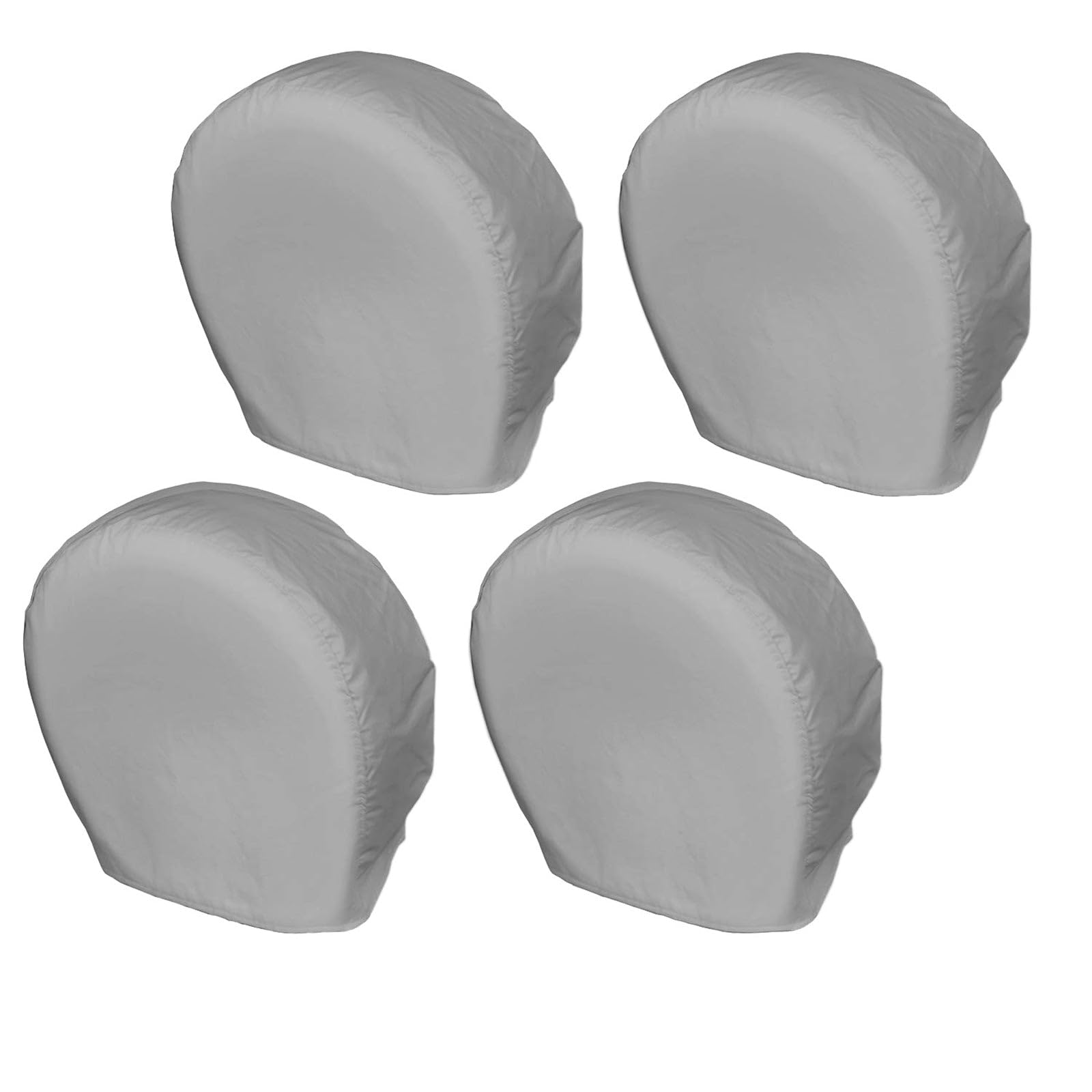Explore Land Tire Covers 4 Pack - Tough Wheel Protector for Truck, SUV, Trailer, Camper, RV Universal Fits Tire Diameters 21 inches, Charcoal