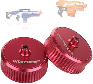 Worker 2PCS Power Type Aluminum Alloy Flywheels for Ne-rf N-Strike Elite Stryfe/Rapidstrike CS-18