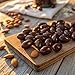 SkinnyDipped Dark Chocolate Cocoa Almonds, Healthy Snack, Plant Protein, Gluten Free, 3.5 oz Resealable Bags (Pack of 5)
