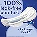 Always Maxi Feminine Pads For Women, Size 5 Extra Heavy Overnight Absorbency, With Wings, Unscented, Pack Of 20