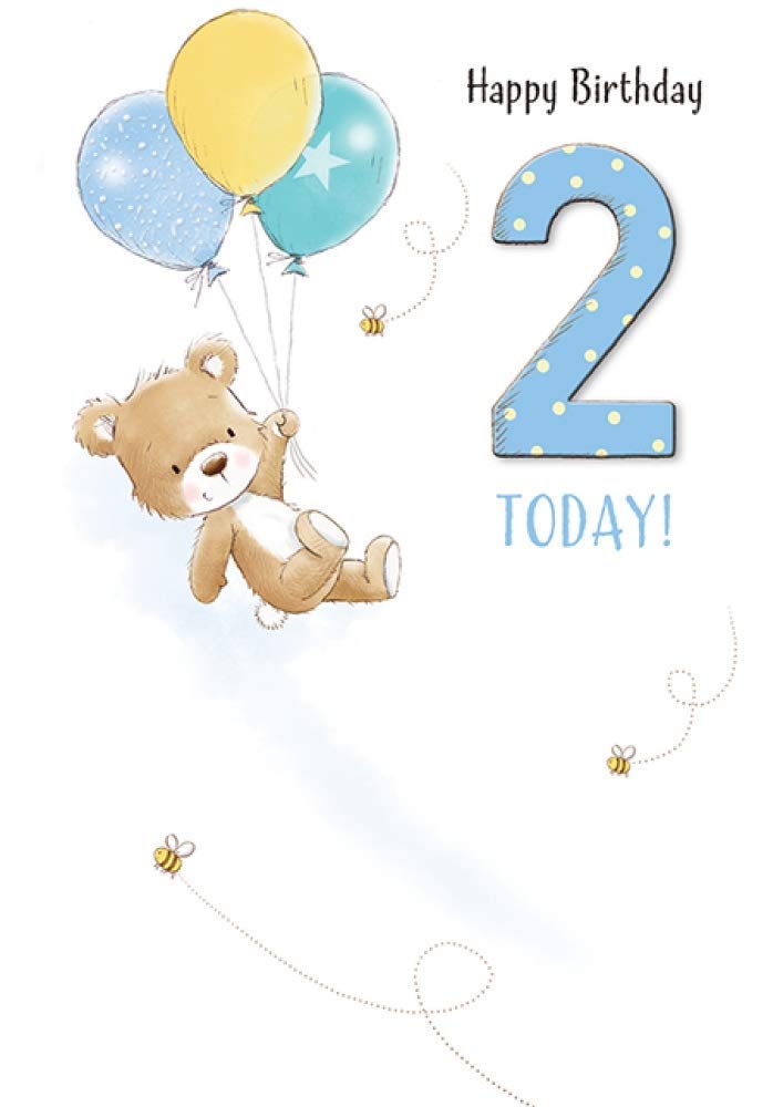 Geburtstagskarte Für 2 Monate Alte Babys – Piccadilly Greetings, 17,8x12,7 Cm