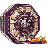 Quality Street Tin | 750g of Assorted Milk & Dark Chocolates, Toffees & Cremés | Iconic Festive Tin for Gifting, Sharing & Seasonal Celebrations