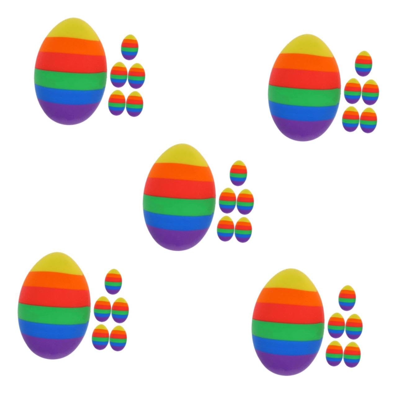 30 Ostern Mini Radiergummis Niedliche Eier Radierer für Klassenzimmerpreise und Lehrmaterialien Kreative Schreibwaren für Schule und Büro