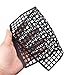 RCLions Rubber RC Car Window Net, Luggage Net Vehicle Scale Accessories for 1/10,1/8 RC Crawler Car (Black)