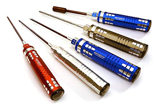 Integy RC Upgrades for Traxxas 4X4, Race Edition Combo Size 5pcs Competition Tool Set for Stampede 4X4 & Slash 4X4