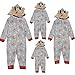 ROMIDA 2021 Famille Assortissant Tenues De Nuit Tenues Papa De NoëL Maman Enfants BéBé Pyjama Ensemble Barboteuse VêTements