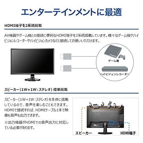 Amazon.co.jp: I-O DATA モニター ディスプレイ 23.8型 LCD-MF243XDB