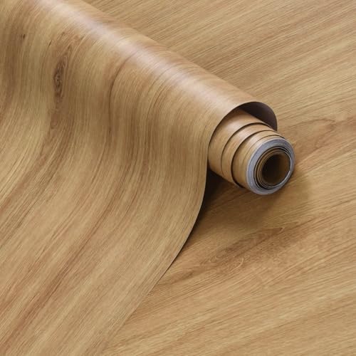 Comparison: Light Best Backsplash For Honey Oak Cabinets 2 Honey Oak Contact Paper Wood Grain Wallpaper Peel and Stick Countertops Waterproof Faux Wood Contact Paper 15.74"x196" Brown Wood Wallpaper Self Adhesive Removable Vinyl Wood Wrap Bubble-Free Design